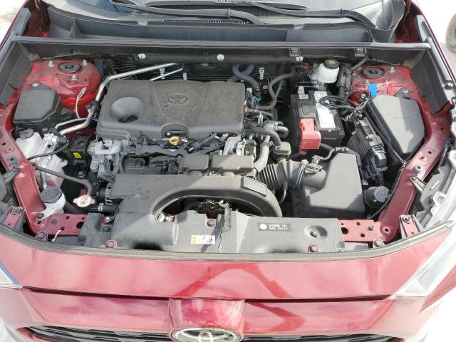 2T3H1RFV1MW154063 - 2021 TOYOTA RAV4 LE RED photo 12