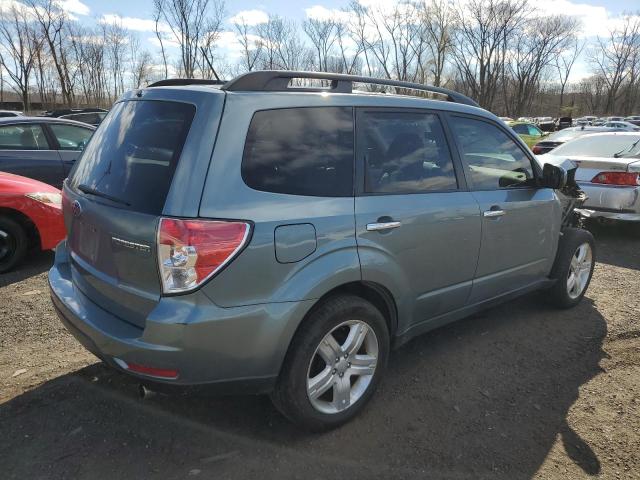 JF2SH63659H786155 - 2009 SUBARU FORESTER 2.5X PREMIUM BLUE photo 3