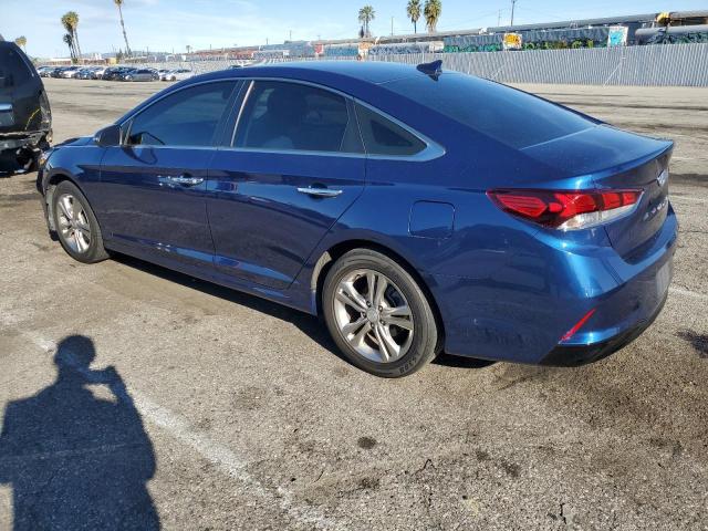 5NPE34AF9KH782862 - 2019 HYUNDAI SONATA LIMITED BLUE photo 2