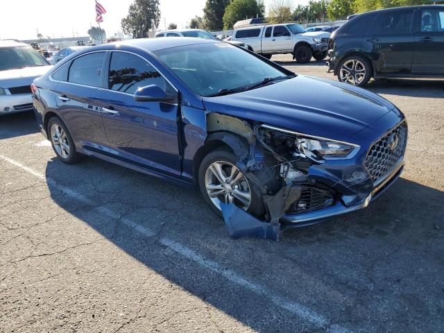 5NPE34AF9KH782862 - 2019 HYUNDAI SONATA LIMITED BLUE photo 4