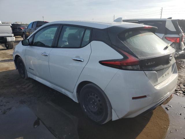 1N4AZ1CP7KC318942 - 2019 NISSAN LEAF S WHITE photo 2