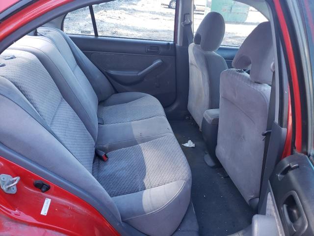 1HGES16355L008965 - 2005 HONDA CIVIC DX VP RED photo 10