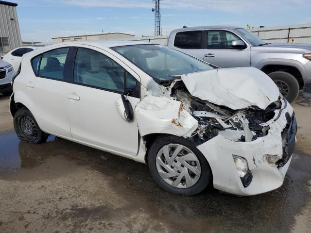 JTDKDTB3XF1114077 - 2015 TOYOTA PRIUS C WHITE photo 4