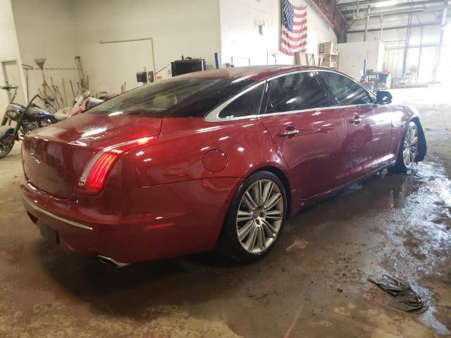 SAJWA2GE4BMV04679 - 2011 JAGUAR XJL SUPERCHARGED BURGUNDY photo 3