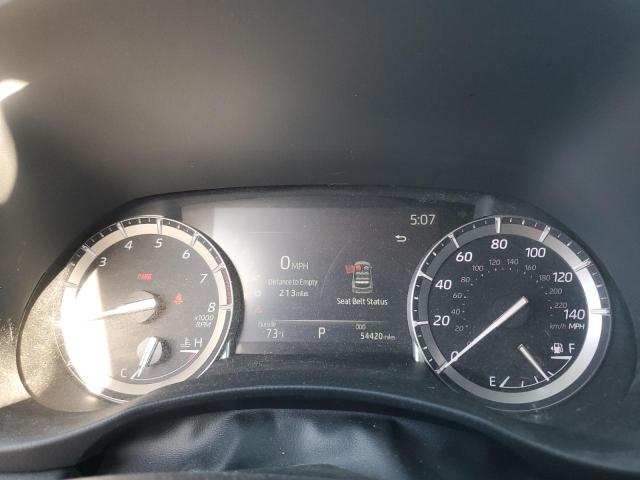 5TDGZRAH0NS538781 - 2022 TOYOTA HIGHLANDER XLE GRAY photo 9