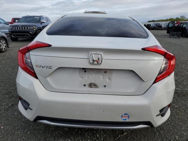 19XFC2F63LE216722 - 2020 HONDA CIVIC LX WHITE photo 6