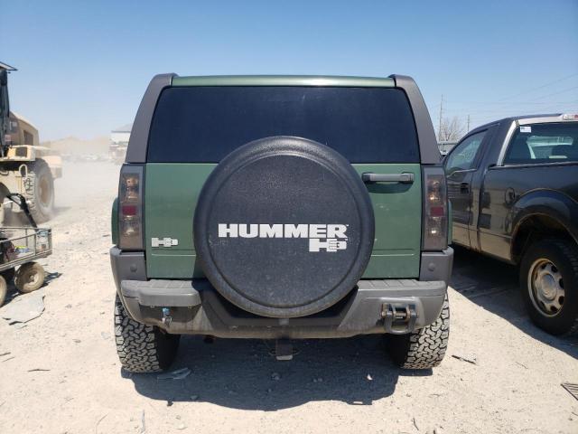 5GTDN136468107385 - 2006 HUMMER H3 GREEN photo 6