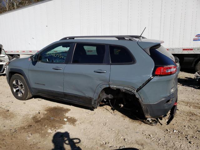 1C4PJMBS5EW255961 - 2014 JEEP CHEROKEE TRAILHAWK 灰色 照片 2