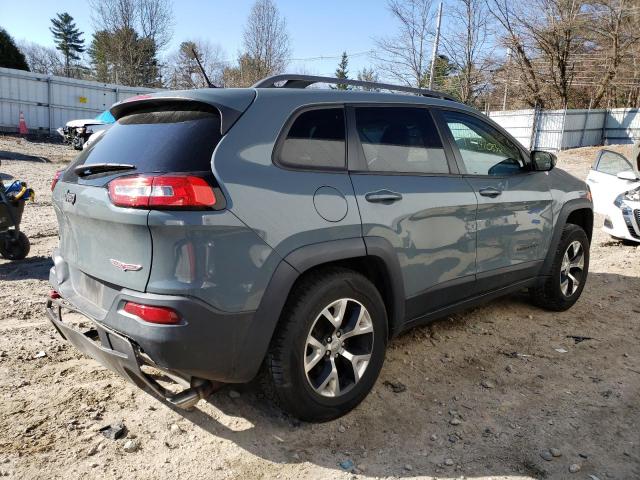 1C4PJMBS5EW255961 - 2014 JEEP CHEROKEE TRAILHAWK 灰色 照片 3