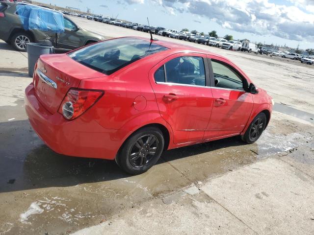 1G1JC5SH8E4161863 - 2014 CHEVROLET SONIC LT RED photo 3