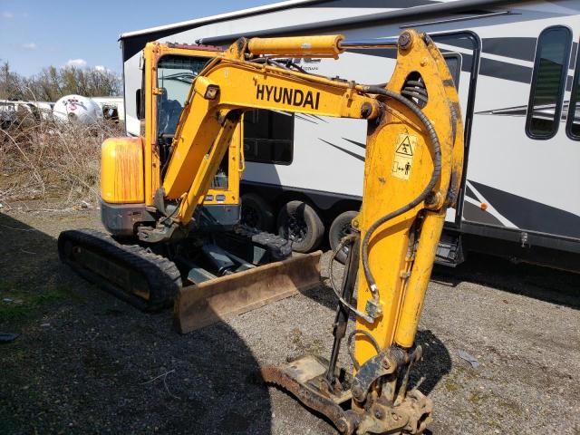 HHKHMH04VJ0000588 - 2018 HYUNDAI EXCAVATOR ORANGE photo 1