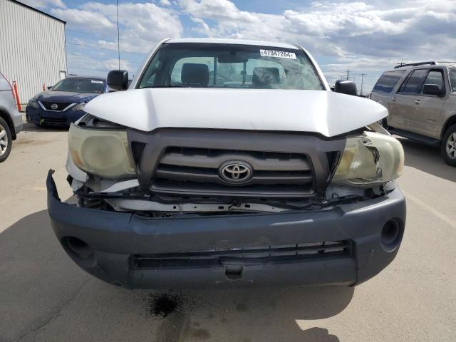 5TENX4CN4AZ681765 - 2010 TOYOTA TACOMA WHITE photo 5