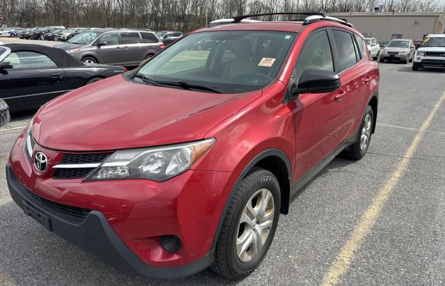 JTMBFREV5D5027297 - 2013 TOYOTA RAV4 LE RED photo 2