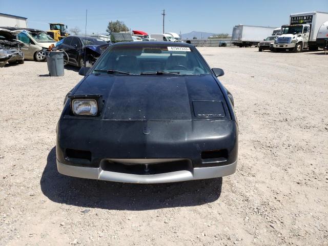 1G2PG9798GP281621 - 1986 PONTIAC FIERO GT BLACK photo 5