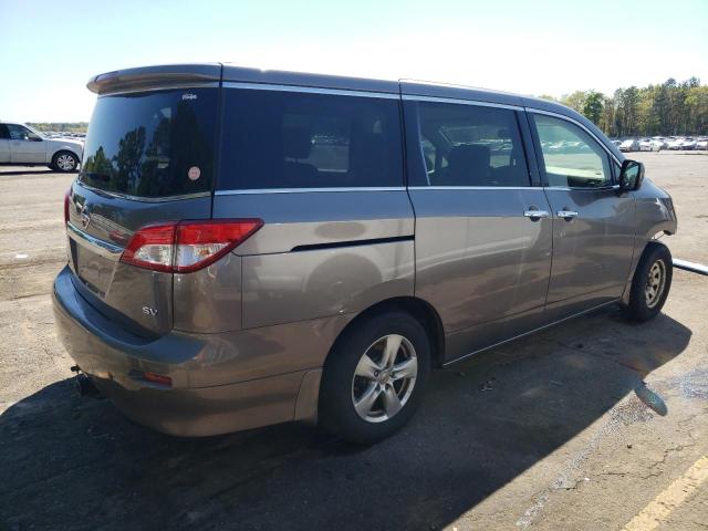 JN8AE2KP7F9121774 - 2015 NISSAN QUEST S GRAY photo 3