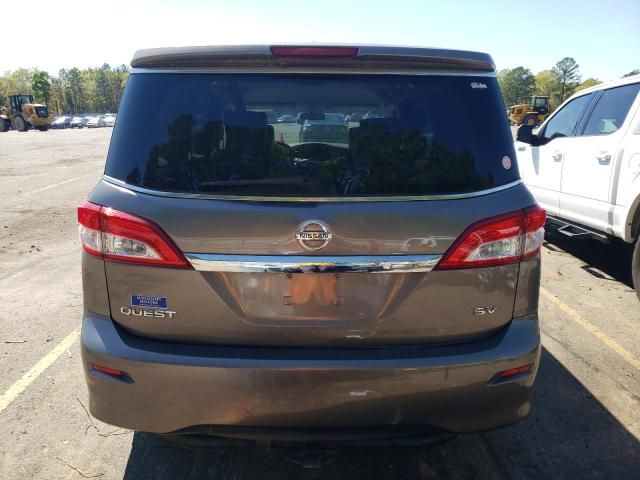 JN8AE2KP7F9121774 - 2015 NISSAN QUEST S GRAY photo 6