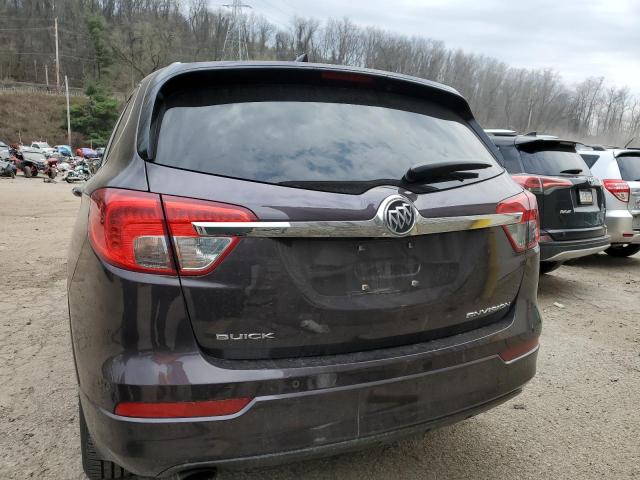 LRBFXBSA6HD151600 - 2017 BUICK ENVISION ESSENCE PURPLE photo 6