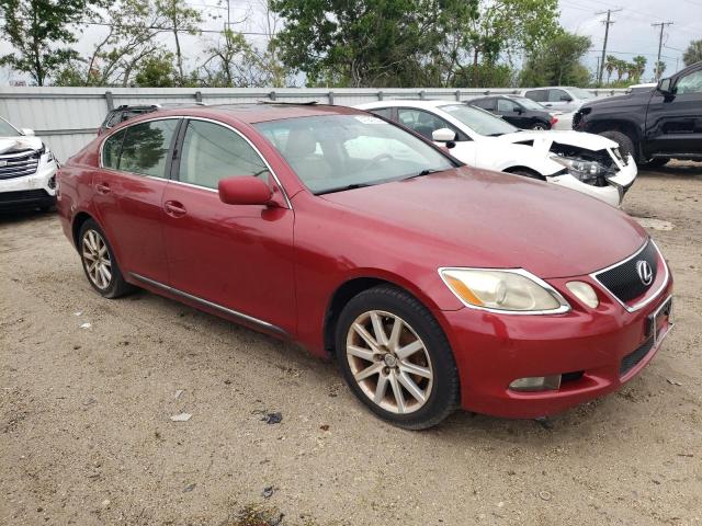 JTHCH96S060006262 - 2006 LEXUS GS 300 RED photo 4