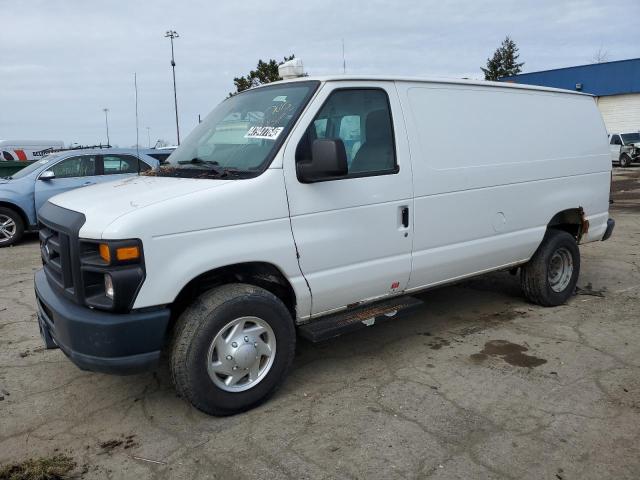 1FTSE3EL9BDA78223 - 2011 FORD ECONOLINE E350 SUPER DUTY VAN WHITE photo 1