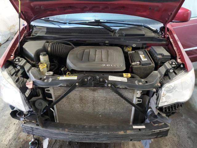 2C4RC1BG7DR526877 - 2013 CHRYSLER TOWN & COU TOURING წითელი ფოტო 12