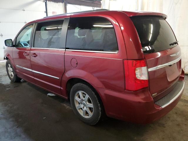 2C4RC1BG7DR526877 - 2013 CHRYSLER TOWN & COU TOURING წითელი ფოტო 2