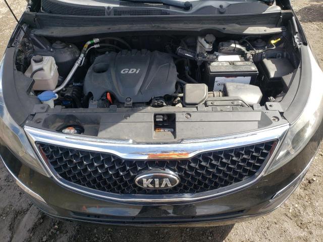 KNDPC3AC0F7742267 - 2015 KIA SPORTAGE EX BLACK photo 11