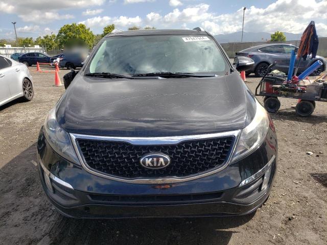 KNDPC3AC0F7742267 - 2015 KIA SPORTAGE EX BLACK photo 5