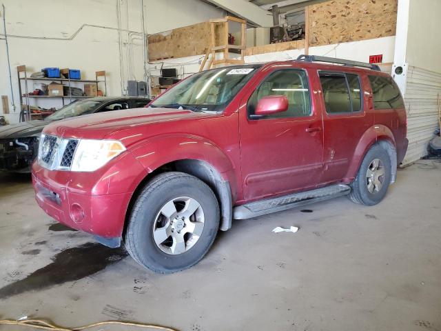 5N1AR18W05C757362 - 2005 NISSAN PATHFINDER LE MAROON photo 1