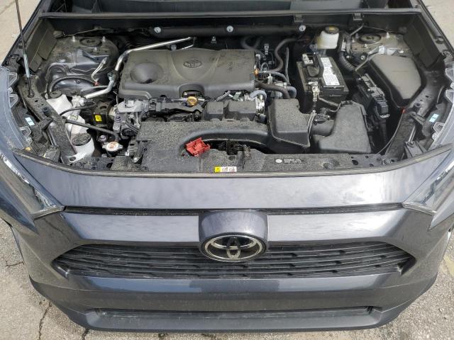 2T3H1RFVXNW224581 - 2022 TOYOTA RAV4 LE CHARCOAL photo 11