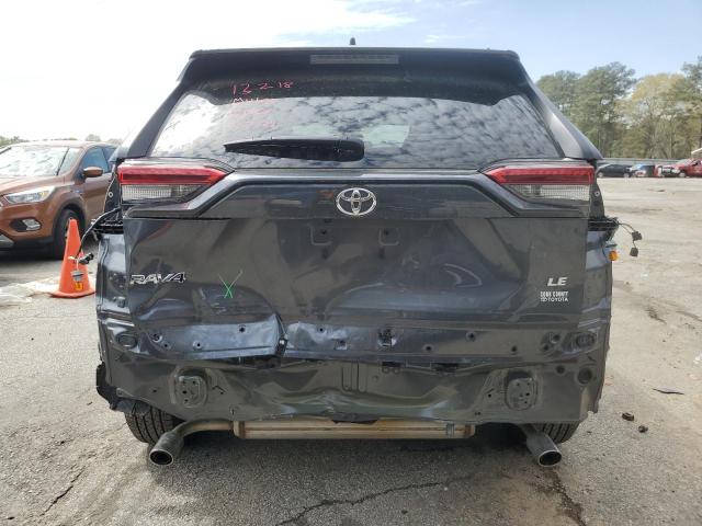 2T3H1RFVXNW224581 - 2022 TOYOTA RAV4 LE CHARCOAL photo 6