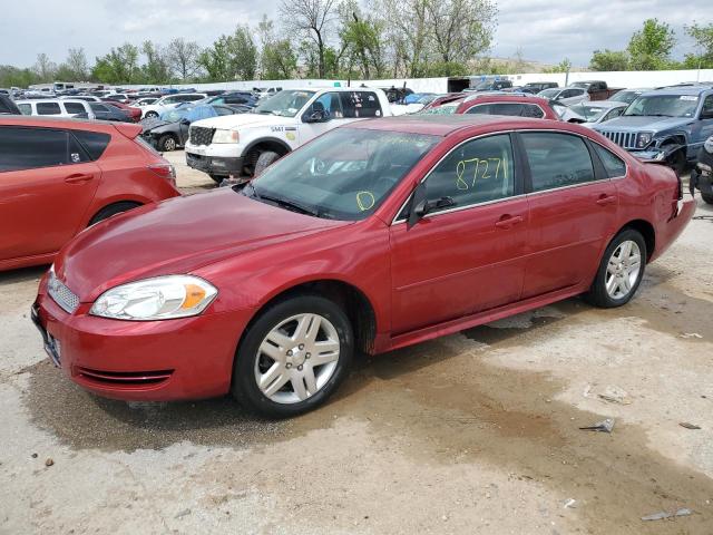 2G1WB5E37E1156917 - 2014 CHEVROLET IMPALA LIM LT RED photo 1