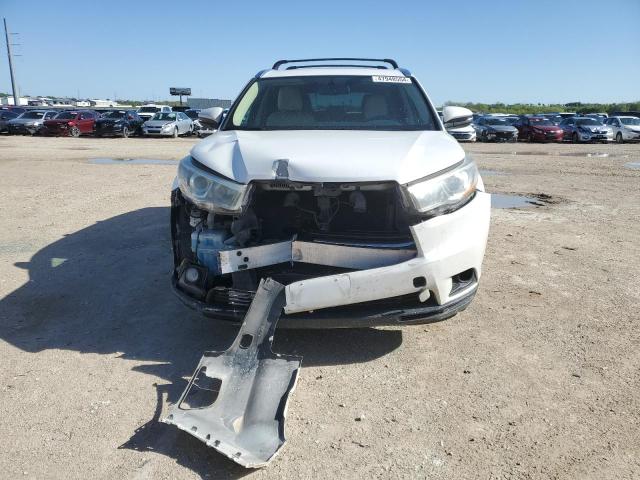 5TDKKRFHXGS160558 - 2016 TOYOTA HIGHLANDER XLE WHITE photo 5