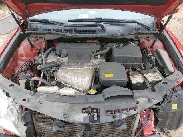 4T1BF1FK8EU745743 - 2014 TOYOTA CAMRY L RED photo 11