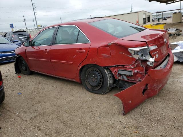 4T1BF1FK8EU745743 - 2014 TOYOTA CAMRY L RED photo 2