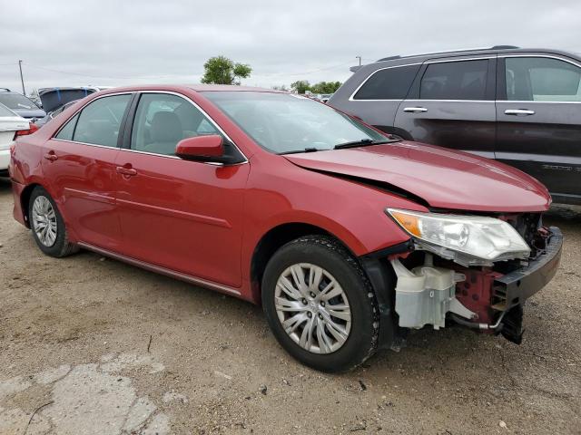 4T1BF1FK8EU745743 - 2014 TOYOTA CAMRY L RED photo 4