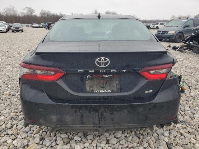 4T1S11AK9RU216541 - 2024 TOYOTA CAMRY SE NIGHT SHADE BLACK photo 6