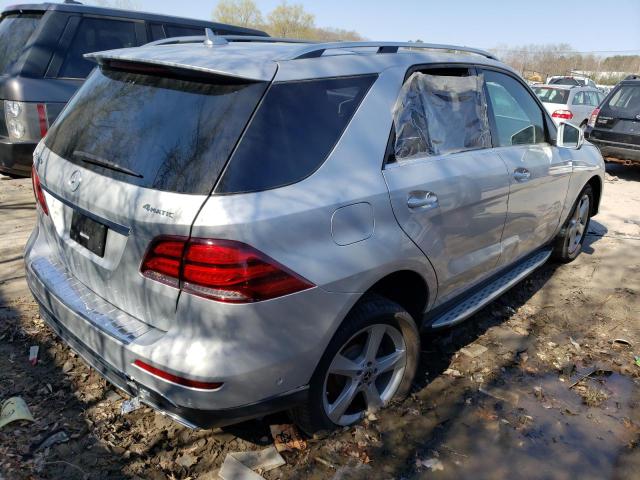 4JGDA5HB1JB189275 - 2018 MERCEDES-BENZ GLE 350 4MATIC SILVER photo 3