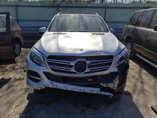 4JGDA5HB1JB189275 - 2018 MERCEDES-BENZ GLE 350 4MATIC SILVER photo 5