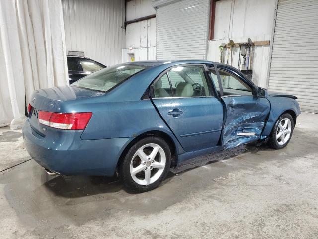 5NPEU46F66H128946 - 2006 HYUNDAI SONATA GLS BLUE photo 3