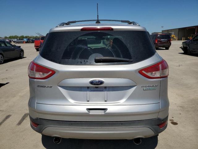 1FMCU0J95DUC85688 - 2013 FORD ESCAPE TITANIUM SILVER photo 6