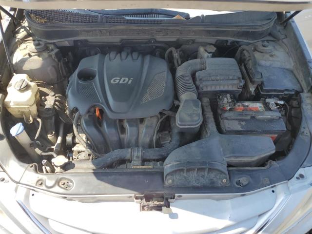 5NPEB4AC2CH428742 - 2012 HYUNDAI SONATA GLS SILVER photo 11