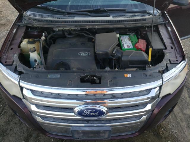 2FMDK3GC4BBB04212 - 2011 FORD EDGE SE BURGUNDY photo 11