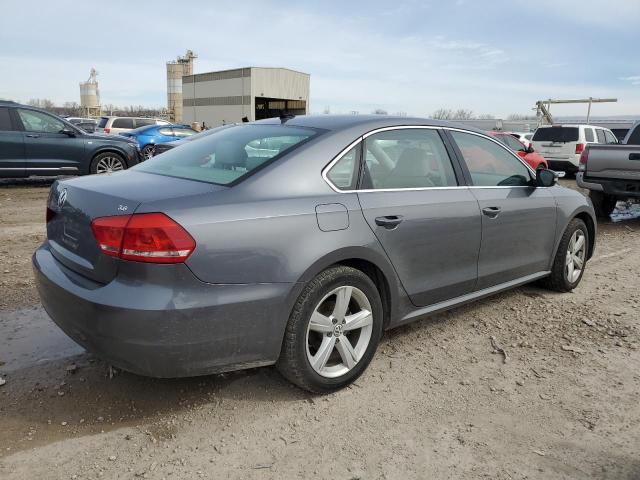 1VWAS7A3XFC111644 - 2015 VOLKSWAGEN PASSAT S GRAY photo 3