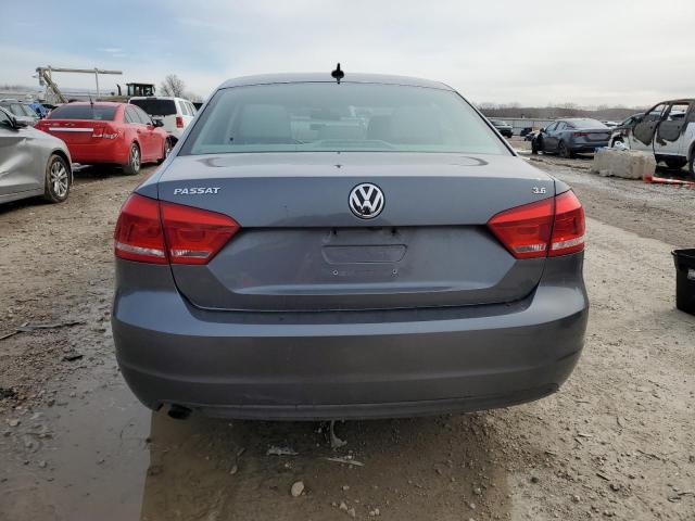 1VWAS7A3XFC111644 - 2015 VOLKSWAGEN PASSAT S GRAY photo 6