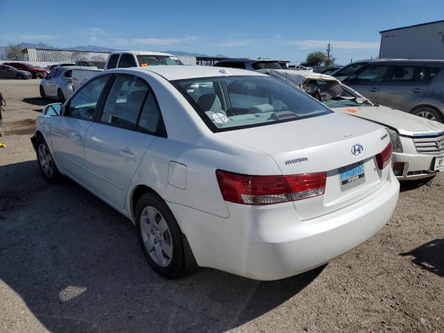 5NPET46C27H291989 - 2007 HYUNDAI SONATA GLS WHITE photo 2