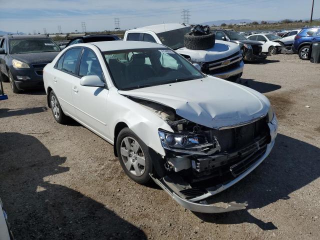 5NPET46C27H291989 - 2007 HYUNDAI SONATA GLS WHITE photo 4