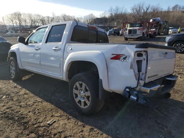 1GCHTDFE9C8149579 - 2012 CHEVROLET COLORADO LT WHITE photo 2