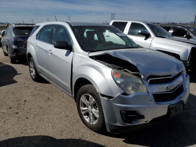 2GNFLCEK5D6396203 - 2013 CHEVROLET EQUINOX LS SILVER photo 4