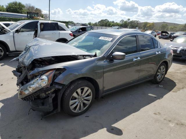 1HGCP3F82CA042886 - 2012 HONDA ACCORD EXL GRAY photo 1