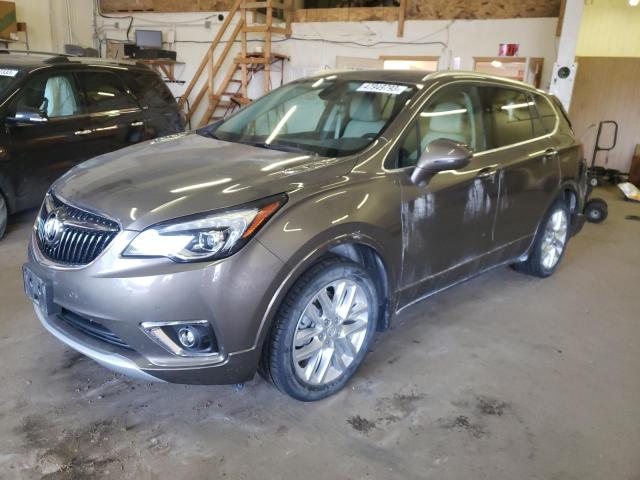 LRBFX3SX8KD007354 - 2019 BUICK ENVISION PREMIUM BROWN photo 1